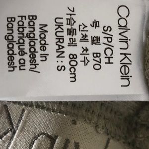Calvin Klein Intimates & Sleepwear - CALVIN KLEIN Racerback Bralette Calvin Klein Intimates & Sleepwear - CALVIN KLEIN Racerback Bralette